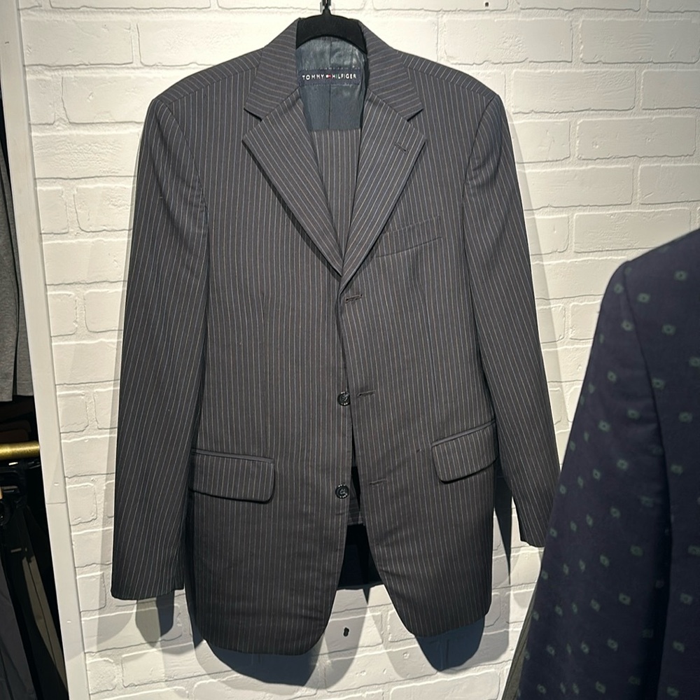 Pin striped Tommy hilfiger suit